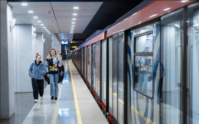 Пассажиропоток московского метро увеличился на 1,5% с начала года